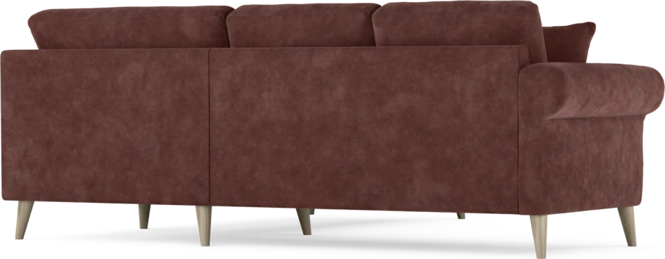 Eden - Hörnsoffa, 2+2-sits - Röd