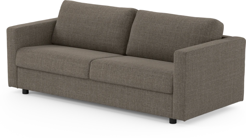 Lindö - Bäddsoffa 3-sits  - Brun