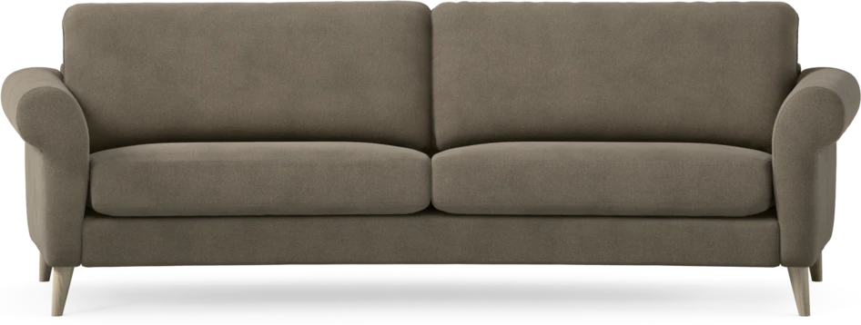 Bridge - 3-sits soffa svängd - Beige