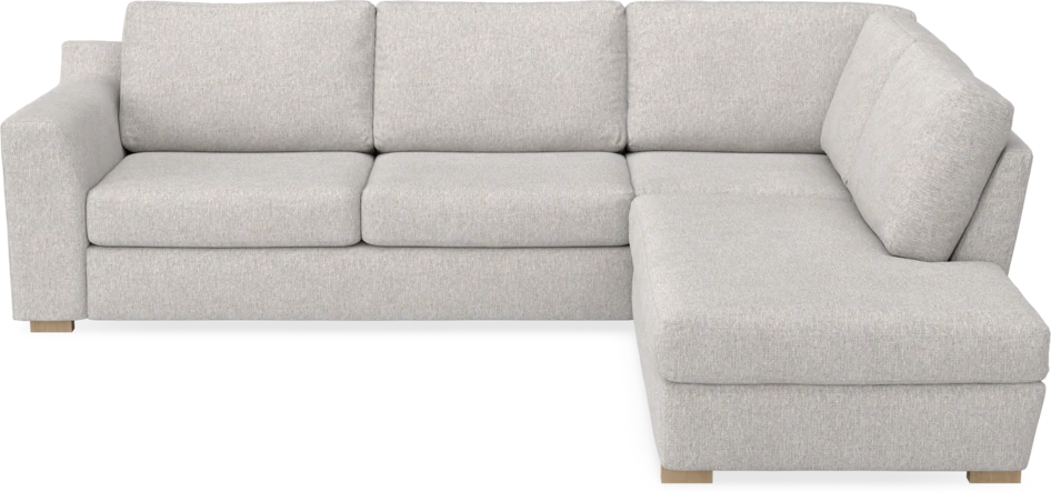Friday - 2,5-sits soffa med divan höger - Grå