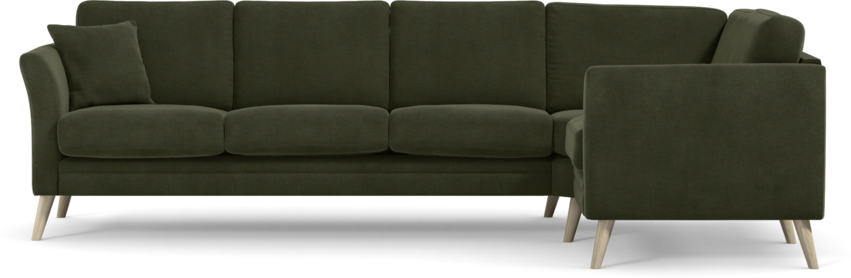 Eden - Hörnsoffa 3+1 - Grön