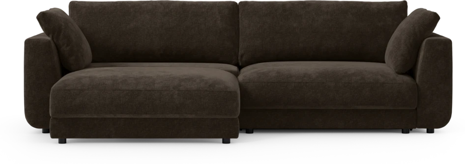 Amie - Bäddsoffa 4-sits - Brun