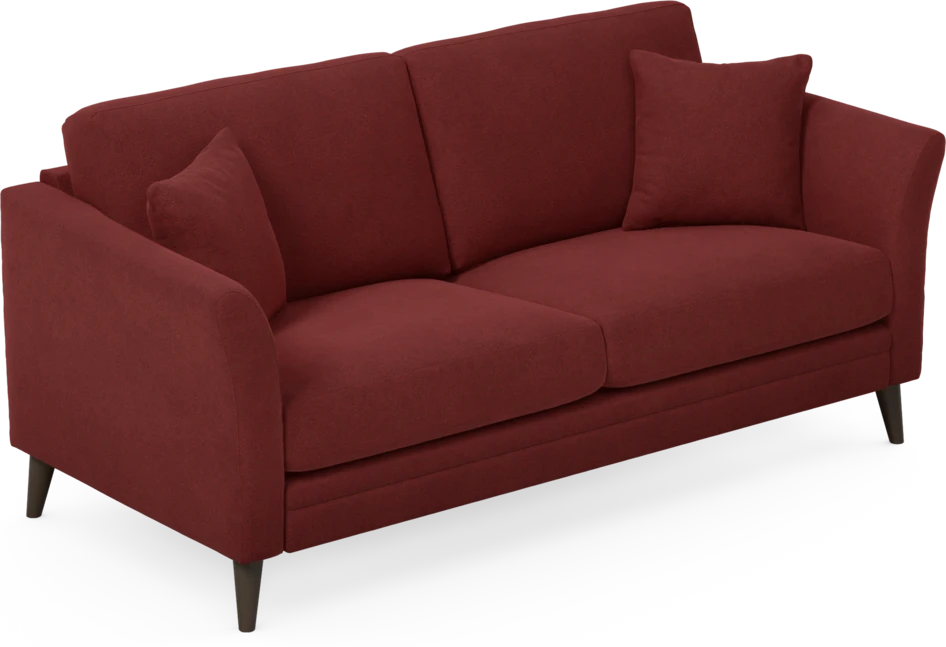 Eden - 2,5-sits soffa - Röd
