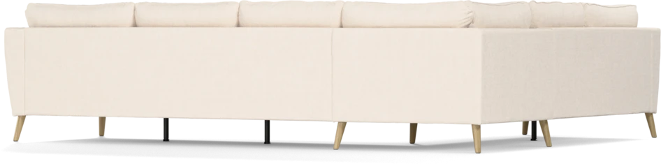County - Hörnsoffa, 2+3-sits - Vit