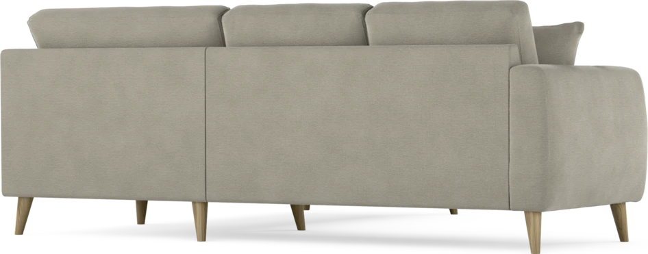 Eden - Hörnsoffa, 2+2-sits - Brun