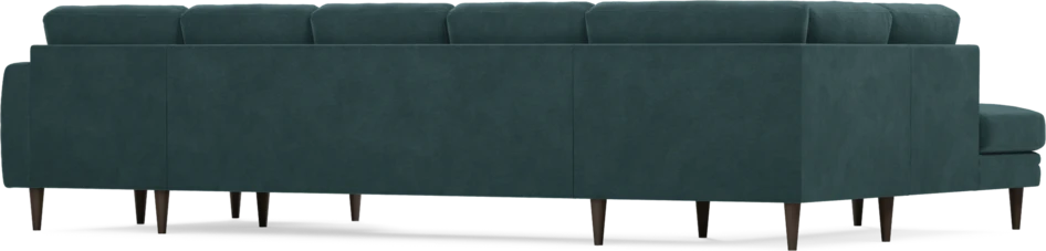 Eden - 3-sits soffa med divan vänster och schäslong höger - Blå