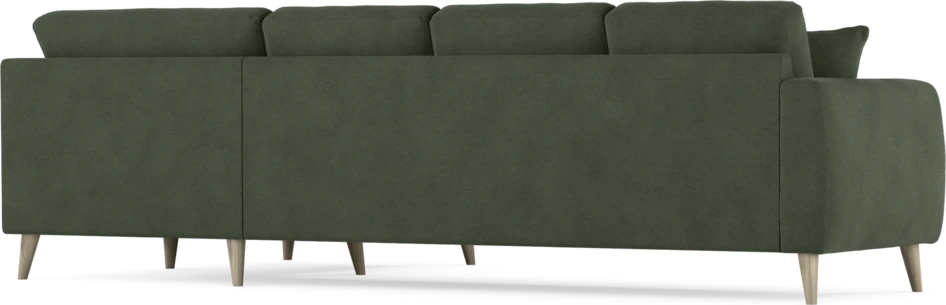 Eden - Hörnsoffa, 3+1-sits - Grön