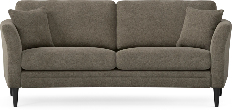 Eden - 2,5-sits soffa svängd - Brun