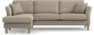 Eden - 2,5-sits soffa med schäslong - Beige
