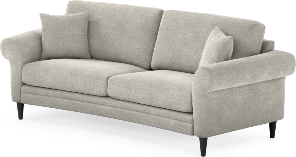 Eden - 2,5-sits soffa svängd - Grå