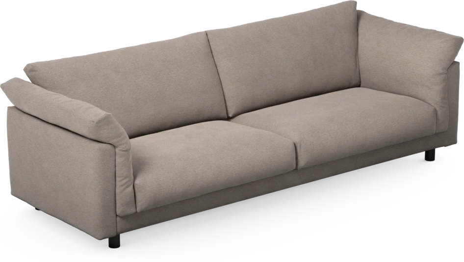 Cherrie - 4-sits soffa, fast klädsel - Beige