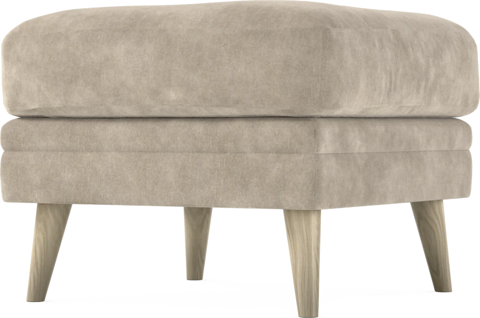 Eden - Fotpall - Beige