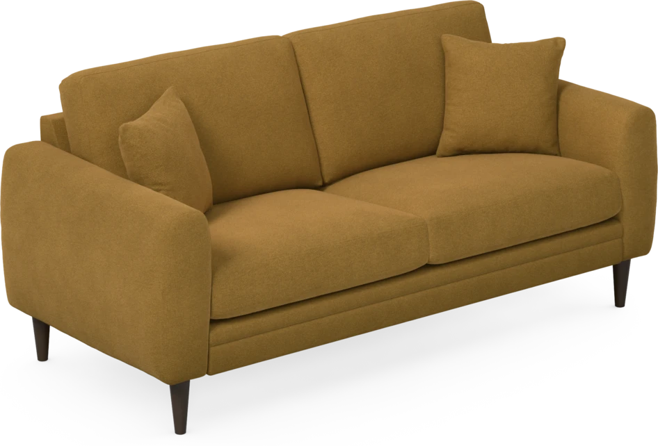 Eden - 2,5-sits soffa - Gul