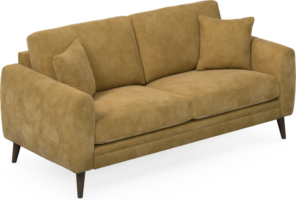 Eden - 2,5-sits soffa - Gul