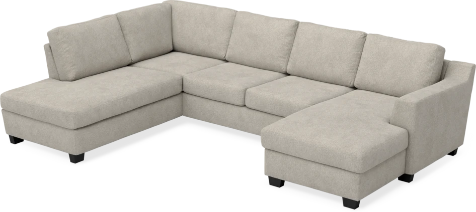 Friday - 3-sits soffa med divan vänster och schäslong höger - Beige