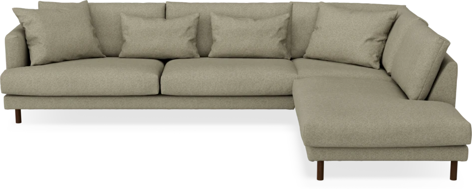 Harper - 3-sits soffa med divan höger - Beige