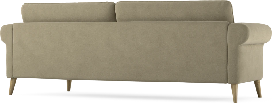 Bridge - 3-sits soffa svängd - Beige