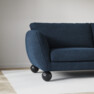 Madison Lux - 3-sits soffa med divan höger - Blå