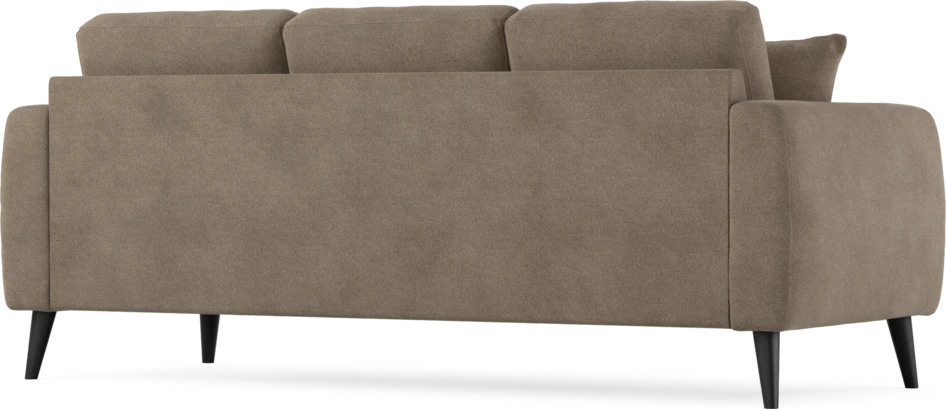 Eden - 3-sits soffa - Brun