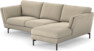 Madison - 2-sits soffa med schäslong höger - Beige