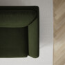Madison - 3-sits soffa med divan vänster - Grön