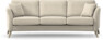 Eden - 3-sits soffa svängd - Beige