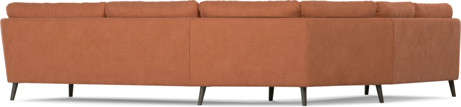 Madison Lux - Hörnsoffa 2+3-sits, hörn 2 - Orange