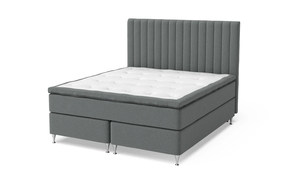 Malibu - Sänggavel, B 160-210 cm - Grå