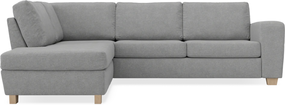 Friday - 2,5-sits soffa med divan vänster - Grå