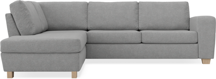Friday - 2,5-sits soffa med divan vänster - Grå