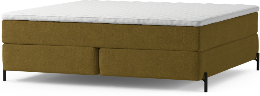 Delux Dream - Kontinentalsäng, dubbelsäng med bäddmadrass och sängben