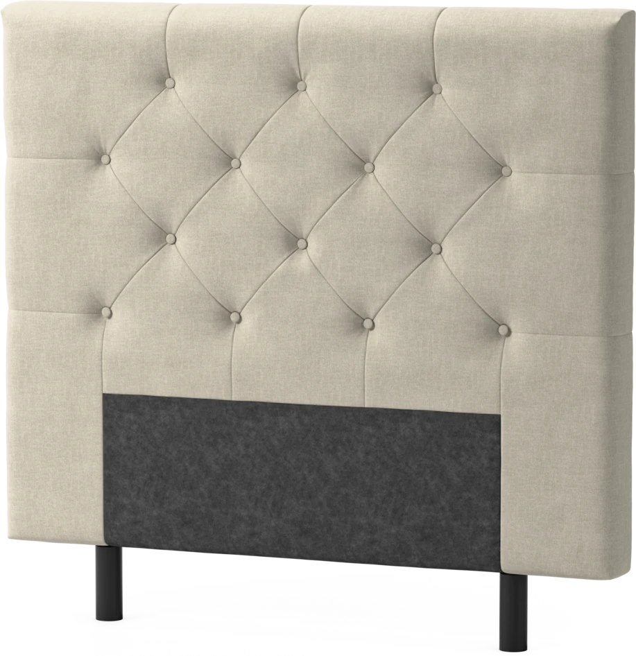 Delux Pikerad Låg - Sänggavel, 90-210 cm