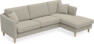 Eden - 2,5-sits soffa med schäslong - Brun