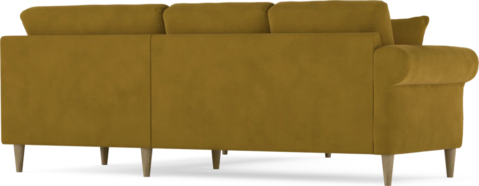 Eden - Hörnsoffa, 2+2-sits - Gul