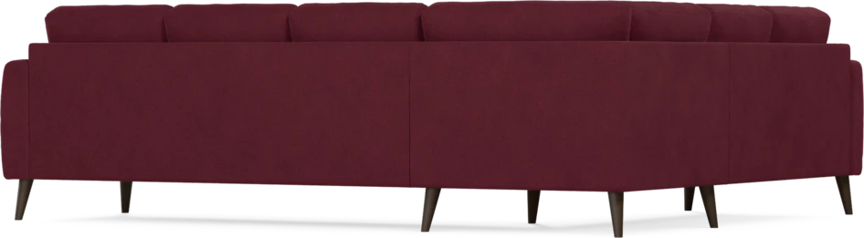 Eden - Hörnsoffa, 2+3-sits - Röd