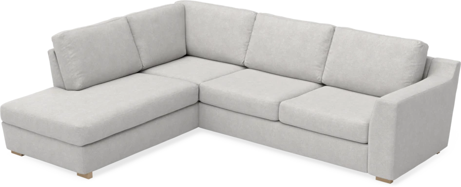 Friday - 2,5-sits soffa med divan vänster - Grå