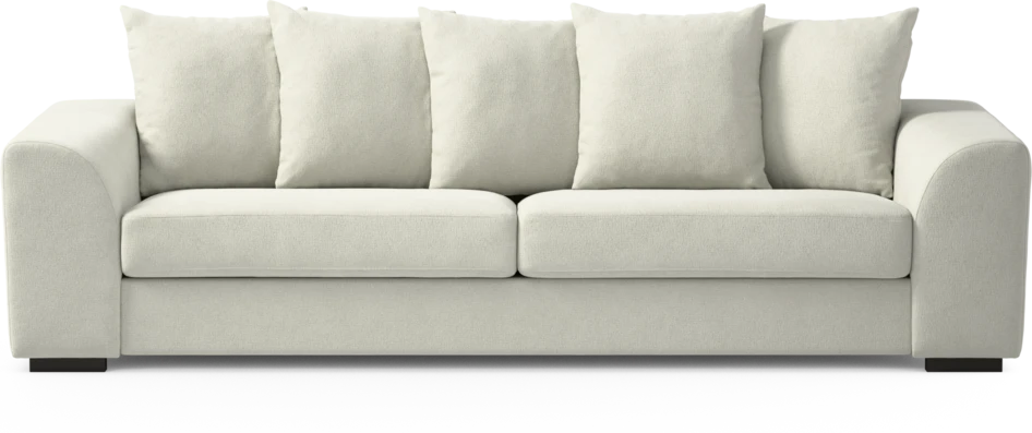 Town - 4-sits soffa - Vit