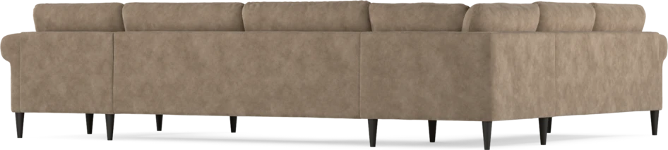 Bridge - Hörnsoffa, 2+3-sits med schäslong höger - Beige