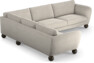 Madison Lux - Hörnsoffa 2+3-sits, hörn 1 - Beige