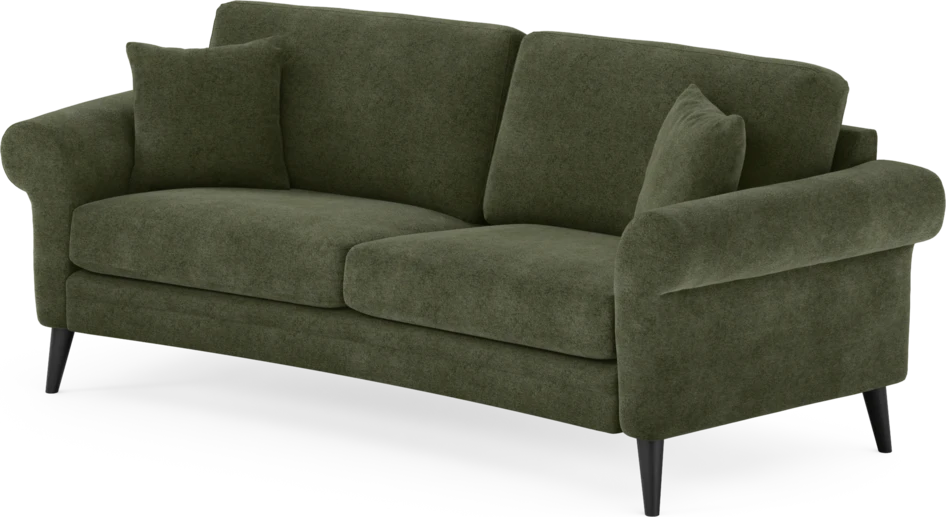Eden - 2,5-sits soffa svängd - Grön