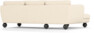 Madison Lux - 2-sits soffa med schäslong vänster - Beige