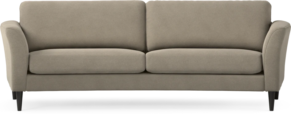 Bridge - 3-sits soffa svängd - Beige
