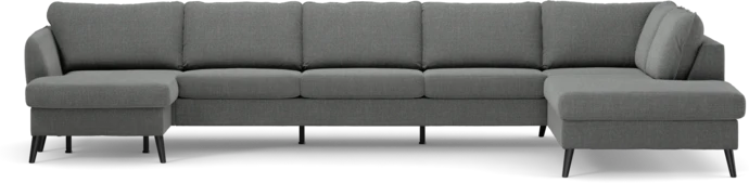 County, 4-sits soffa med schäslong vänster och divan höger