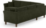 Eden - Hörnsoffa 2,5+2,5 - Grön