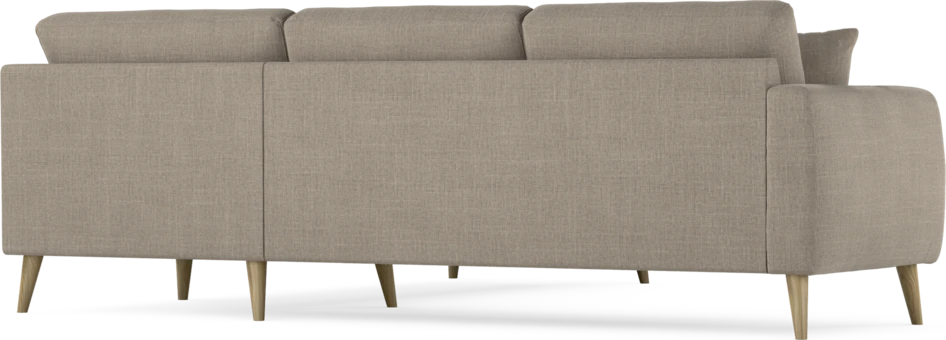 Eden - Hörnsoffa, 2,5+2,5-sits - Beige