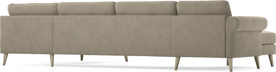 Bridge - 3-sits soffa med schäslong vänster och divan höger - Beige