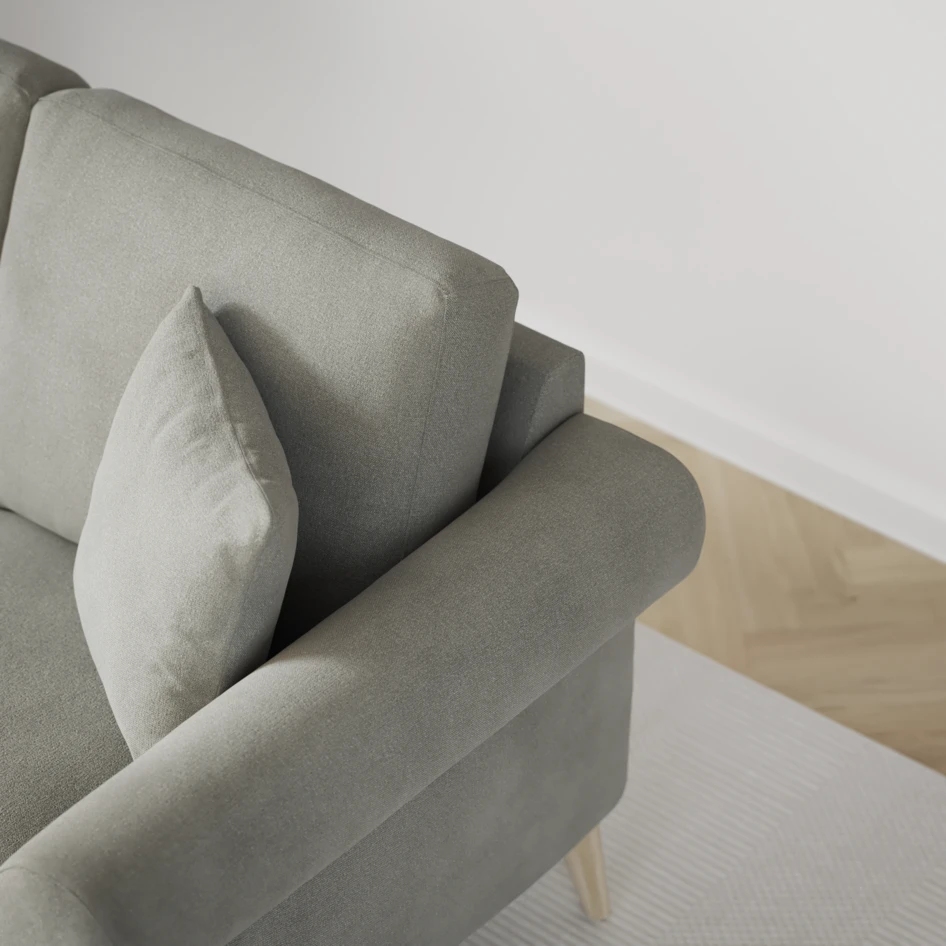 Eden - 3-sits soffa - Grå