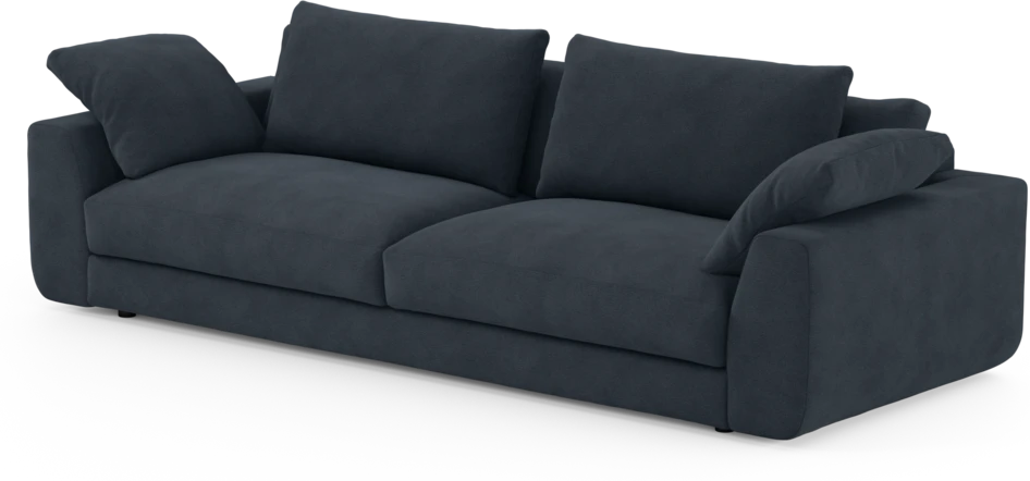 Amie - 4-sits soffa - Blå