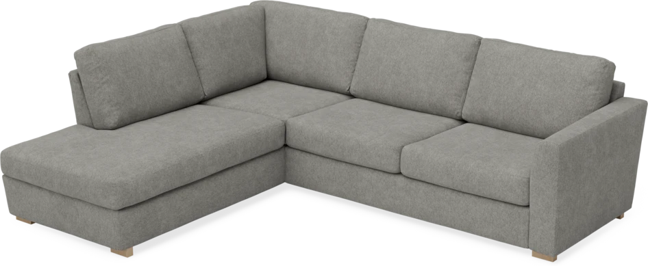 Friday - 2,5-sits soffa med divan vänster - Grå
