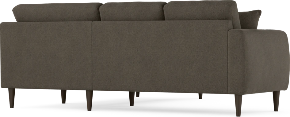 Eden - Hörnsoffa, 2+2-sits - Brun